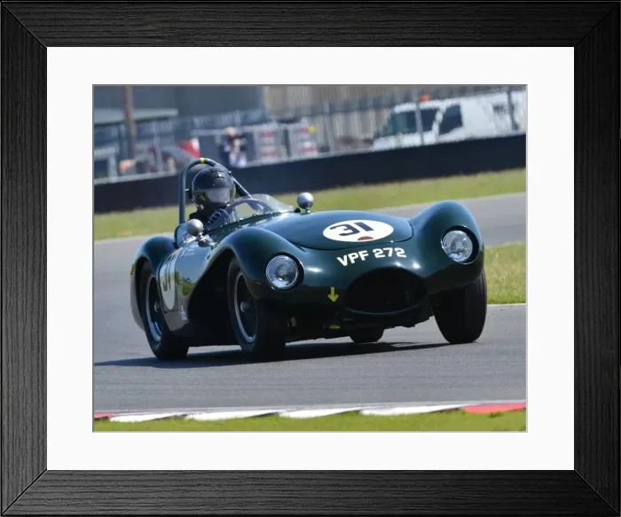 Framed Print : CJ6 5244 Paul Griffin, Connaught ALSR 11 Framed Print : CJ6 5244 Paul Griffin, Connaught ALSR 11