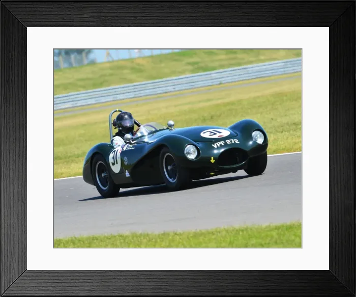 Framed Print : CJ6 5211 Paul Griffin, Connaught ALSR 11 Framed Print : CJ6 5211 Paul Griffin, Connaught ALSR 11