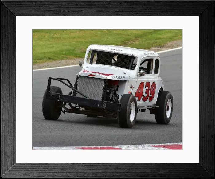 Framed Print : CM13 9654. BriSCA, British Stock Car Association