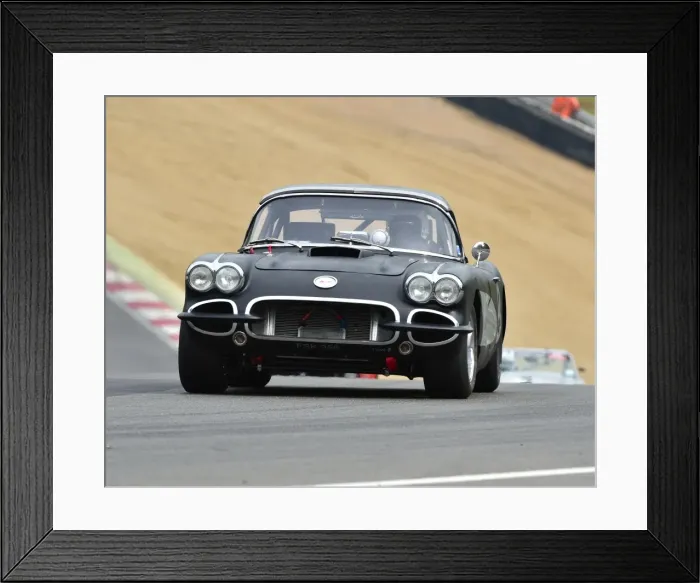 Framed Print : CM13 9280 Adam Chodosh, Simeon Chodosh, Chevrolet Corvette