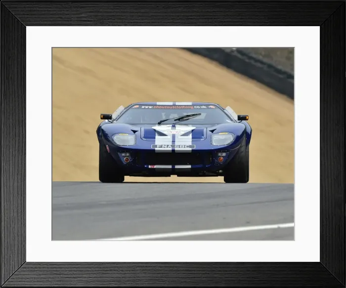 Framed Print : CM13 9284zb Mark Bowd, Ford GT40