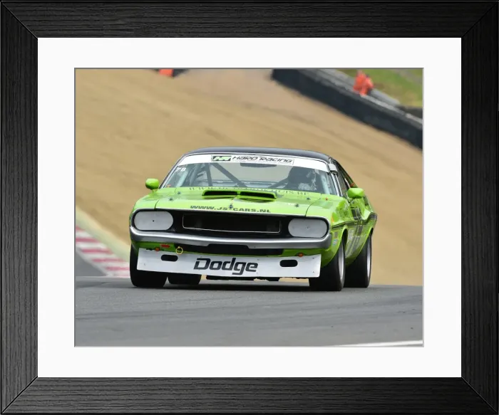 Framed Print : CM13 9289 Tom Frans, Dodge Challenger Framed Print : CM13 9289 Tom Frans, Dodge Challenger