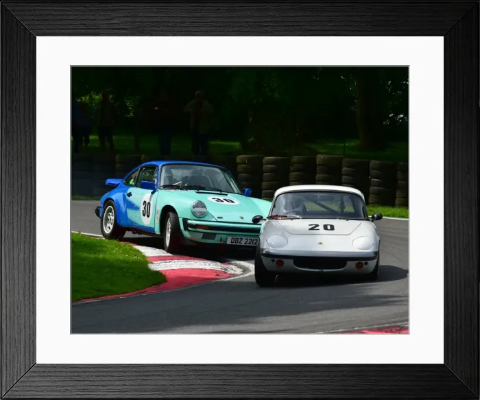 Framed Print : CM14 1539 Mark Leverett, Lotus Elan, John Williams, Porsche 911SC Framed Print : CM14 1539 Mark Leverett, Lotus Elan, John Williams, Porsche 911SC