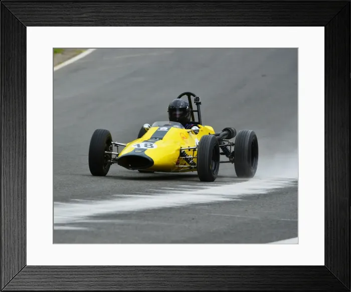 Framed Print : CJ6 5360 Bill Cowing, Ginetta G18B Framed Print : CJ6 5360 Bill Cowing, Ginetta G18B