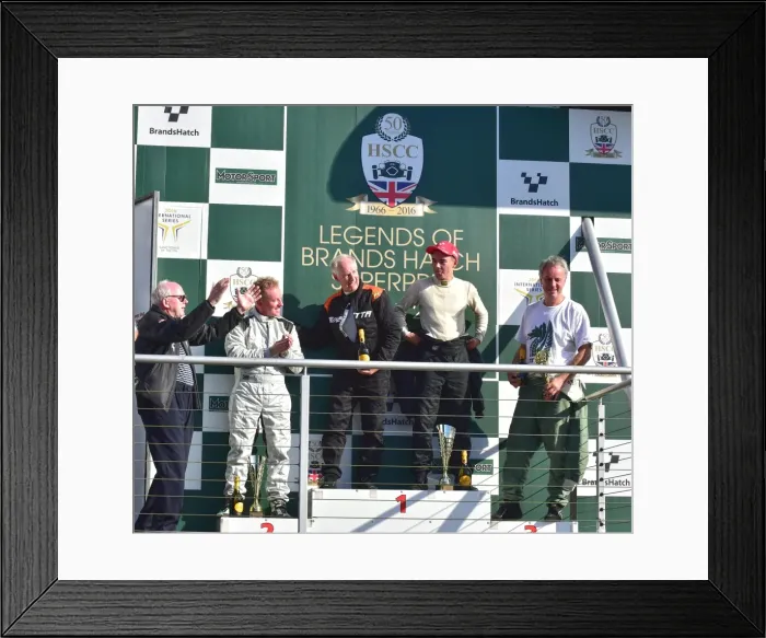 Framed Print : CM14 7961 Bill Cowing, on the podium Framed Print : CM14 7961 Bill Cowing, on the podium