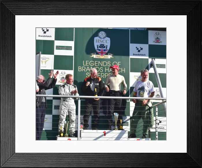 Framed Print : CM14 7962 Bill Cowing, on the podium Framed Print : CM14 7962 Bill Cowing, on the podium