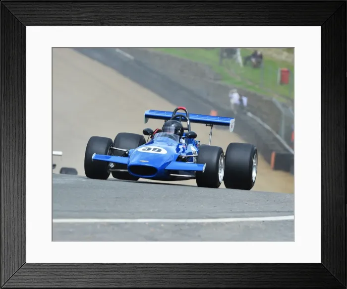 Framed Print : CJ6 5496 Martin Bullock, Chevron B17C