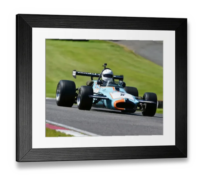 Framed Print : CM14 6353 Klaus Bergs, Brabham BT36 Framed Print : CM14 6353 Klaus Bergs, Brabham BT36