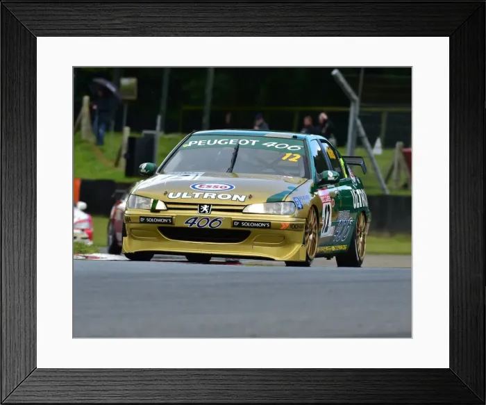 Framed Print : CM14 6745 Patrick Watts, Peugeot 406 Framed Print : CM14 6745 Patrick Watts, Peugeot 406