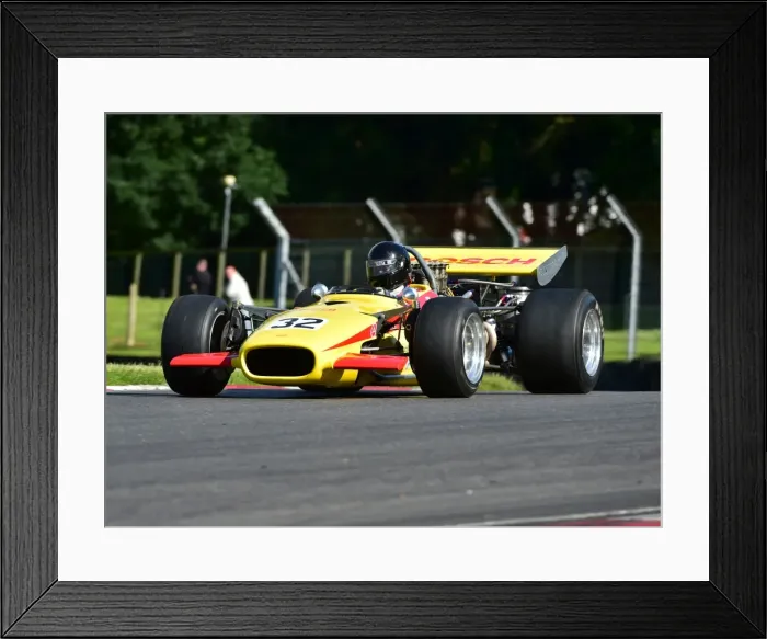 Framed Print : CM14 6907 Adam Simmonds, Lola T142
