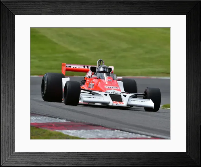 Framed Print : CM14 7453 Frank Lyons, McLaren M26 Framed Print : CM14 7453 Frank Lyons, McLaren M26