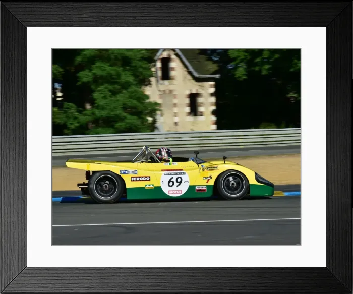 Framed Print : CM14 8056 David Ferrer, Mr John of B, Soheil Ayari, Ligier JS 3 DFV