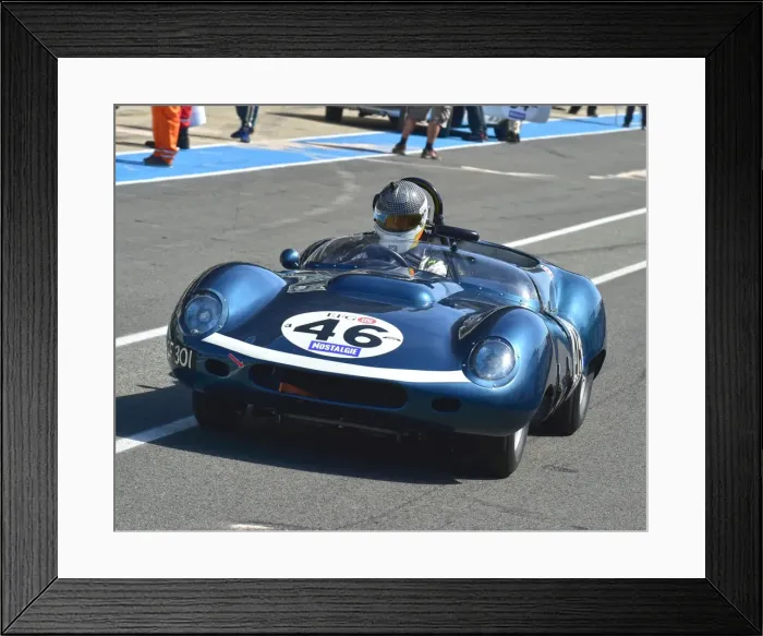 Framed Print : CM14 7991 James Cottingham, Andrew Smith, Tojeiro Jaguar