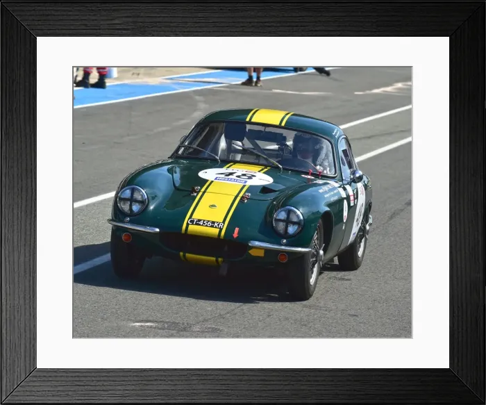 Framed Print : CM14 7994 Jean-Luc Durand, Francois Marbeck, Lotus Elite Framed Print : CM14 7994 Jean-Luc Durand, Francois Marbeck, Lotus Elite
