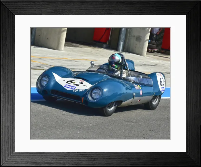 Framed Print : CM14 8009 David Cooke, Richard Hayward, Lotus XV Framed Print : CM14 8009 David Cooke, Richard Hayward, Lotus XV
