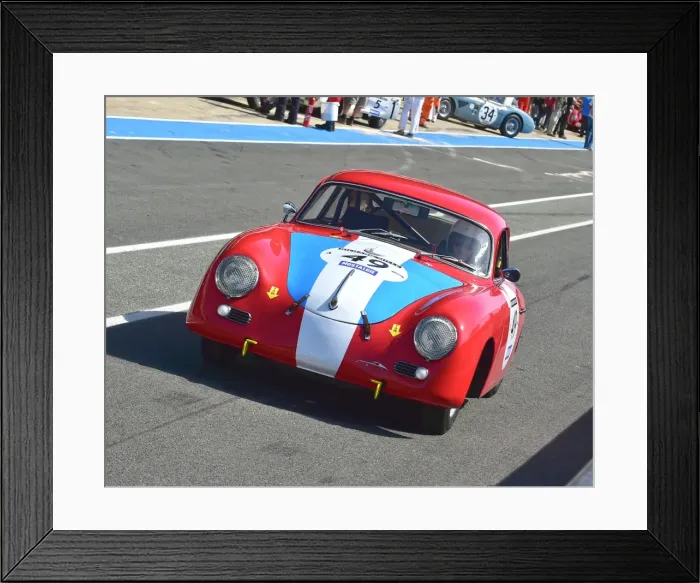 Framed Print : CM14 8015 Martin H Sucari, Jerry Pantis, Porsche 356 A Framed Print : CM14 8015 Martin H Sucari, Jerry Pantis, Porsche 356 A