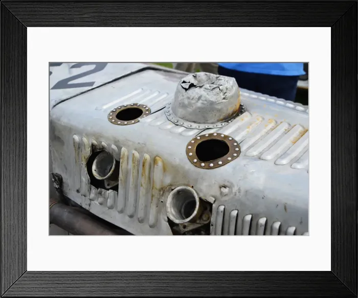 Framed Print : CJ6 6159 Patina, Dougal Cawley, GN Ford Piglet