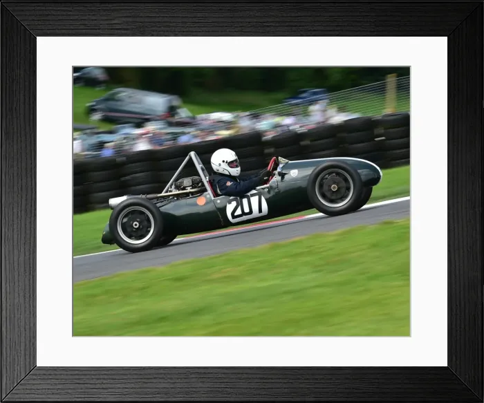 Framed Print : CM15 0314 Nigel Challis, Cooper Mk 8