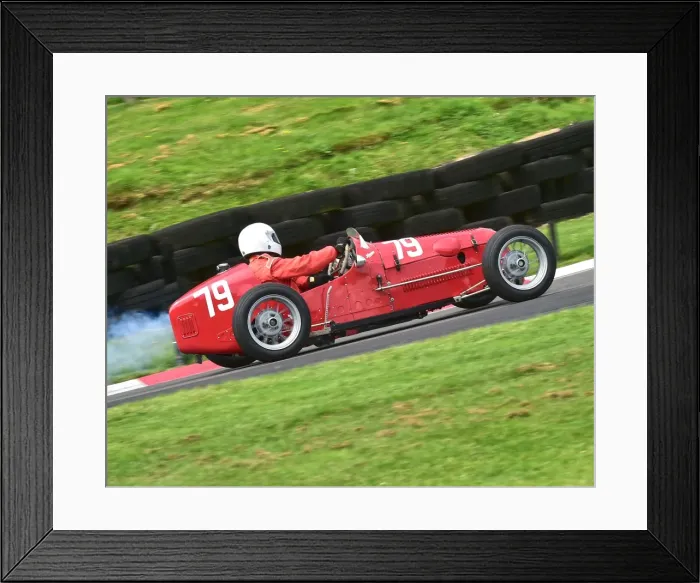 Framed Print : CM15 0272 Nick Haywood-Cook, Austin 7 Monoposto