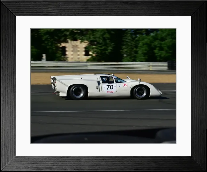 Framed Print : CM14 8243 Pierre-Alain France, Lola T70 Mk III B Framed Print : CM14 8243 Pierre-Alain France, Lola T70 Mk III B