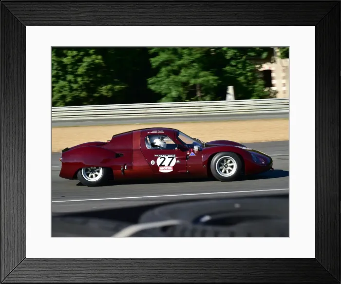Framed Print : CM14 8173 Jacques Nicolet, Francois Bourdin, Pierre Fillon, Costin Nathan 1000 GT