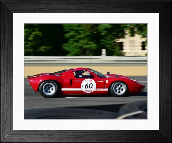 Framed Print : CM14 8145 Phillippe Vandromme, Paul Belmondo, Ford GT40 Framed Print : CM14 8145 Phillippe Vandromme, Paul Belmondo, Ford GT40