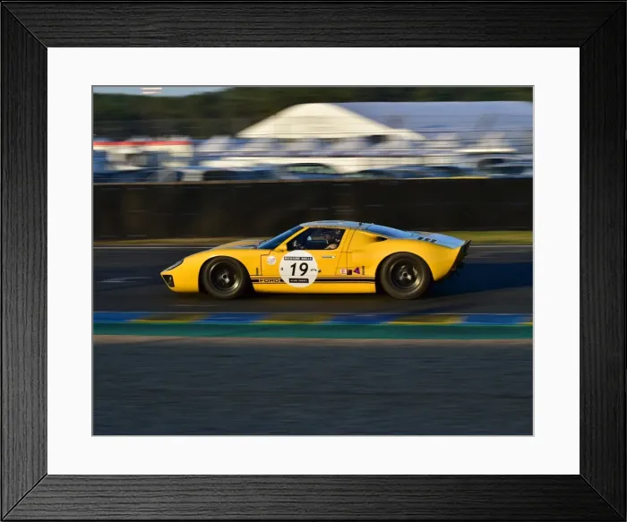 Framed Print : CM14 9162 Christophe van Riet, Ford GT40 Framed Print : CM14 9162 Christophe van Riet, Ford GT40