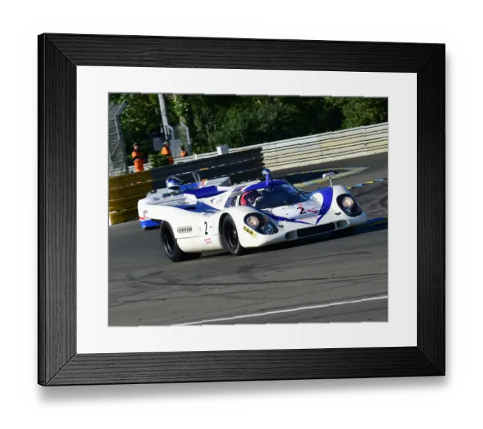 Framed Print : CM14 8065 Peter Vogele, Porsche 917 Framed Print : CM14 8065 Peter Vogele, Porsche 917