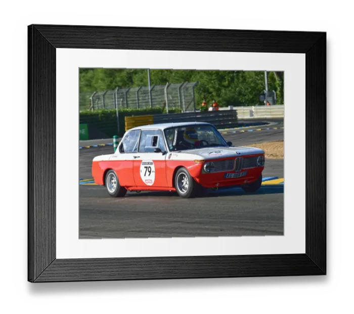 Framed Print : CM14 8275 Michel Renavand, Philippe Bonny, BMW 2008 Ti
