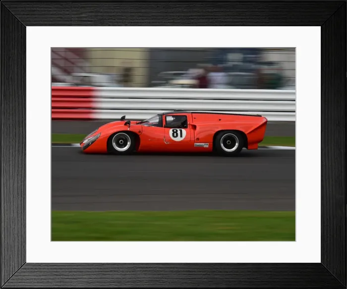 Framed Print : CM15 2852 Chris Beighton, Lola T70 MK3 B Framed Print : CM15 2852 Chris Beighton, Lola T70 MK3 B