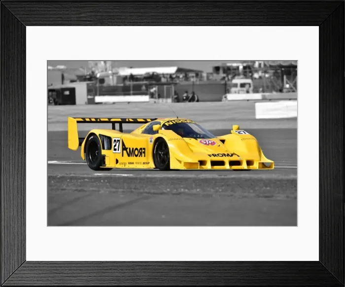 Framed Print : CM15 4603 Gareth Evans, Nissan R93 Framed Print : CM15 4603 Gareth Evans, Nissan R93