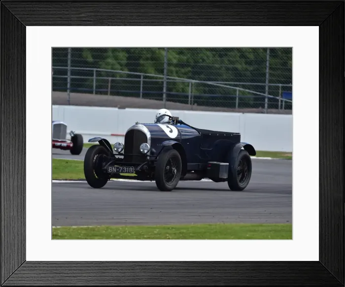 Framed Print : CM15 5052 Jock MacKinnon, Bentley 3 litre tourer Framed Print : CM15 5052 Jock MacKinnon, Bentley 3 litre tourer