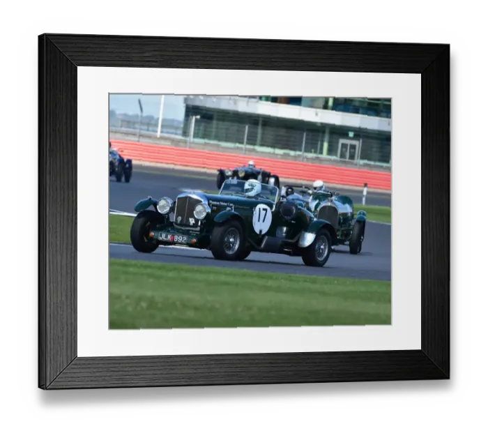 Framed Print : CM15 5438 Stuart Worthington, Bentley Mk VI special