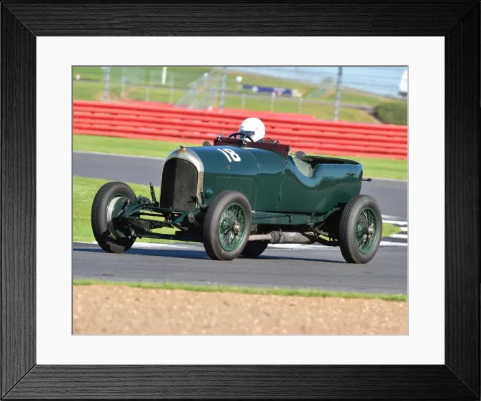 Framed Print : CM15 5773 Charles MacLean, Bentley 3 litre Framed Print : CM15 5773 Charles MacLean, Bentley 3 litre