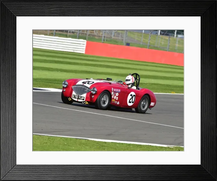 Framed Print : CM15 4922 Jonathan Abecassis, Austin Healey 100-4 Framed Print : CM15 4922 Jonathan Abecassis, Austin Healey 100-4