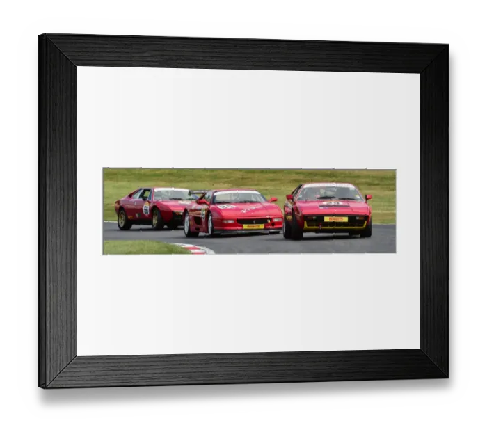 Framed Print : CM15 7976 William Moorwood, Ferrari 308 GT4, David Edge, Ferrari F355 Challenge, Charlie Ugo Framed Print : CM15 7976 William Moorwood, Ferrari 308 GT4, David Edge, Ferrari F355 Challenge, Charlie Ugo