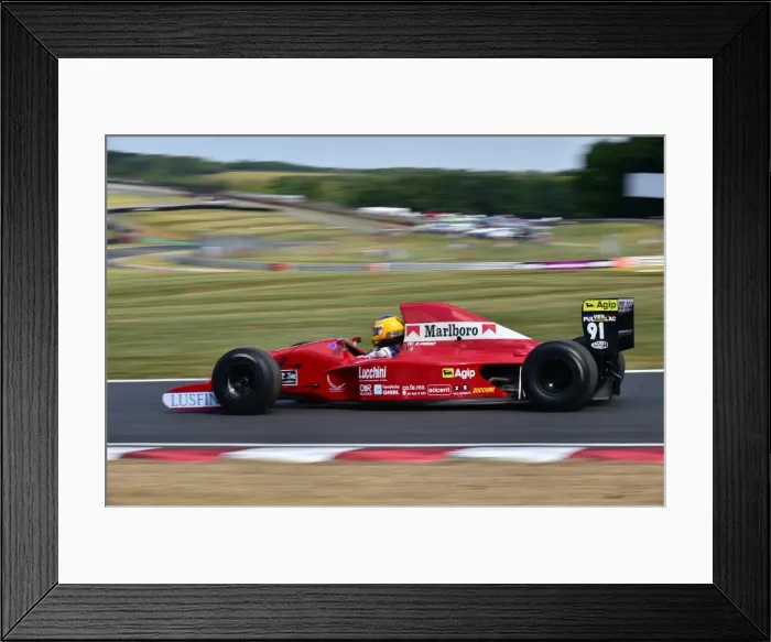 Framed Print : CM15 8112 Dallara F191 Framed Print : CM15 8112 Dallara F191