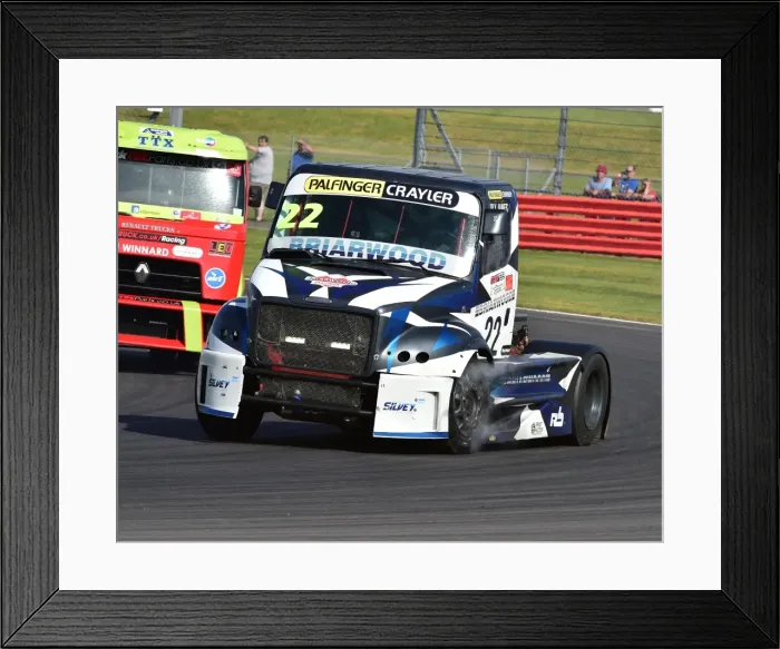 Framed Print : CM15 7199 Oly Janes, Buggrya Feightliner, Big Boy 16
