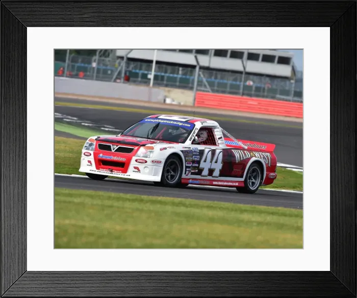 Framed Print : CM15 6977 John Shorter, Pickup Truck 2000