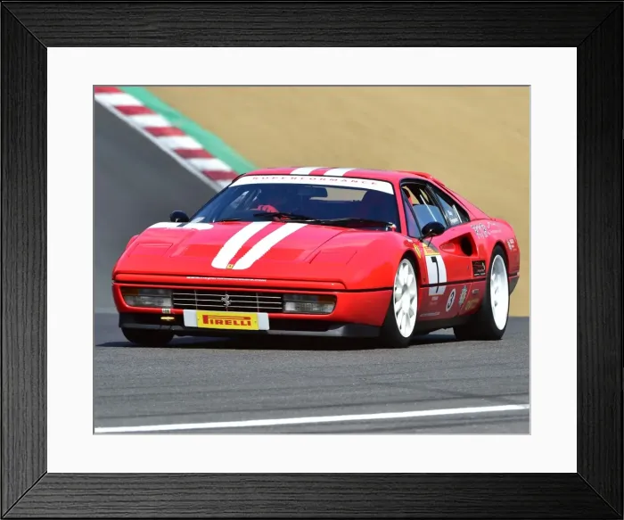 Framed Print : CM15 7664 Ray Ferguson, Ferrari 328 GTB Framed Print : CM15 7664 Ray Ferguson, Ferrari 328 GTB