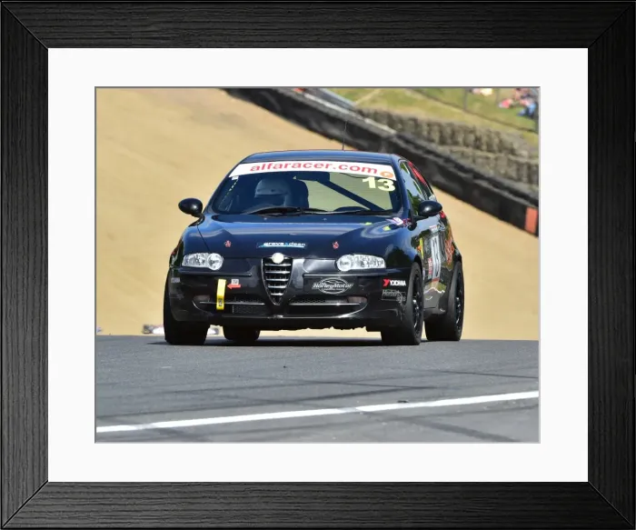 Framed Print : CM15 7661 John Griffiths, Alfa Romeo 147 Framed Print : CM15 7661 John Griffiths, Alfa Romeo 147