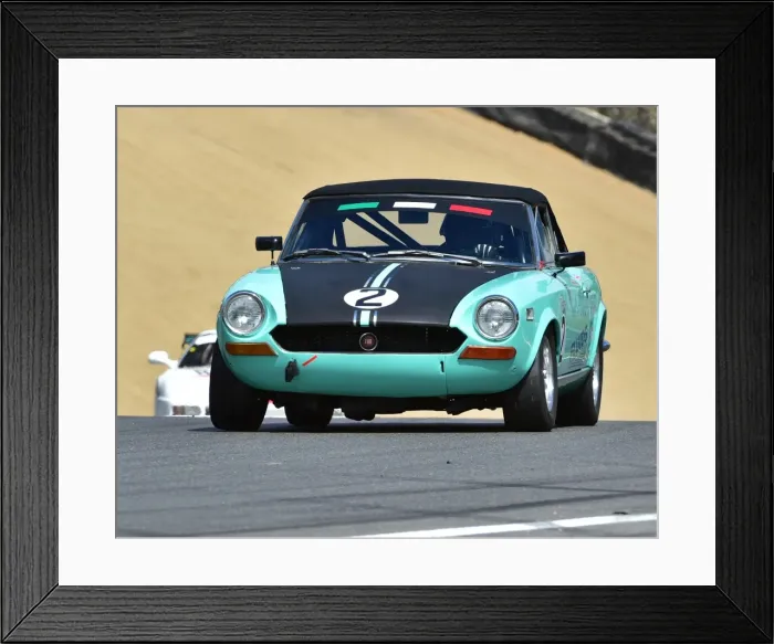 Framed Print : CM15 7659 Ian Jacobs, FIAT 124 Sport Spider Framed Print : CM15 7659 Ian Jacobs, FIAT 124 Sport Spider