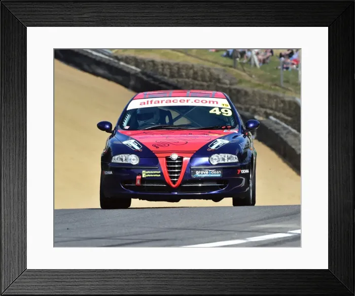 Framed Print : CM15 7652 Joshua Lambert, Alfa Romeo 147 Framed Print : CM15 7652 Joshua Lambert, Alfa Romeo 147