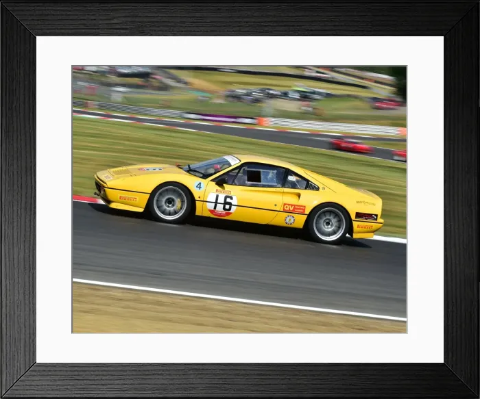 Framed Print : CM15 8062 Richard Moseley, Ferrari 328 GTB Framed Print : CM15 8062 Richard Moseley, Ferrari 328 GTB