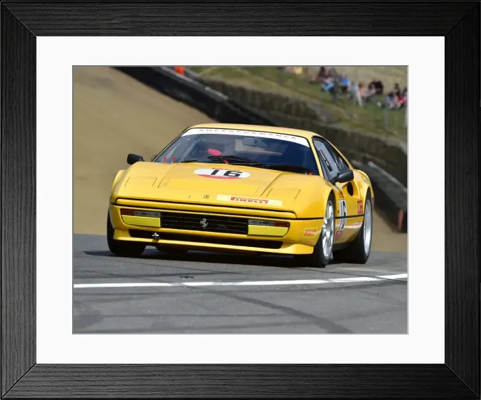 Framed Print : CM15 7617 Richard Moseley, Ferrari 328 GTB Framed Print : CM15 7617 Richard Moseley, Ferrari 328 GTB