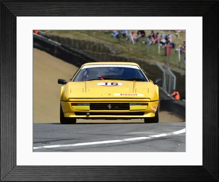 Framed Print : CM15 7616 Richard Moseley, Ferrari 328 GTB Framed Print : CM15 7616 Richard Moseley, Ferrari 328 GTB