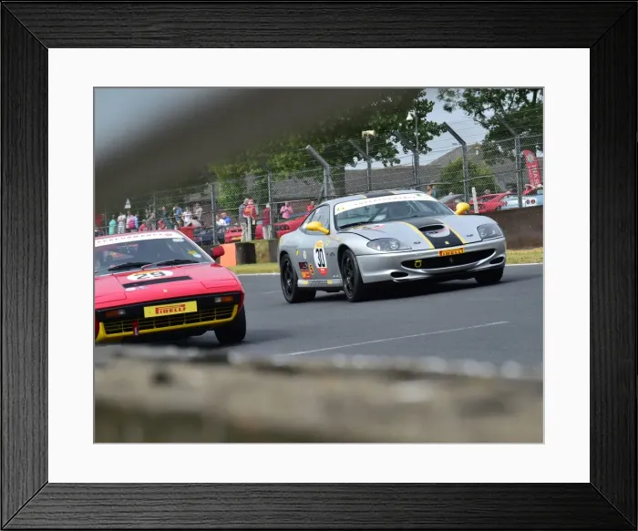 Framed Print : CM15 7411 Peter Fisk, Ferrari 550 Maranello, William Moorwood, Ferrari 308 GT4 Framed Print : CM15 7411 Peter Fisk, Ferrari 550 Maranello, William Moorwood, Ferrari 308 GT4