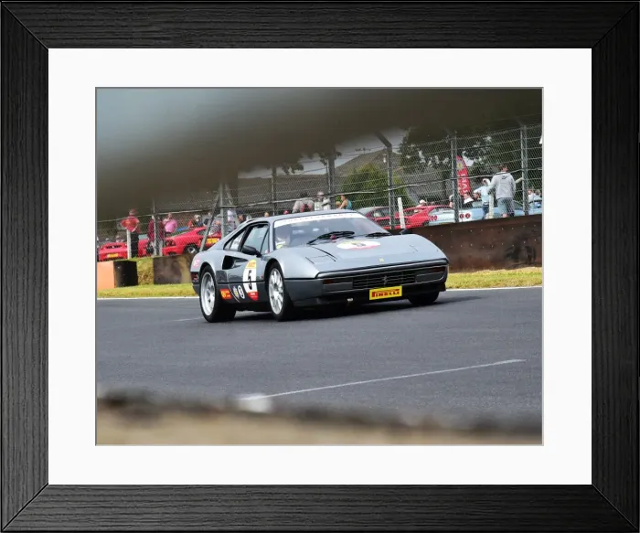 Framed Print : CM15 7404 Chris Butler, Ferrari 328 GTB Framed Print : CM15 7404 Chris Butler, Ferrari 328 GTB