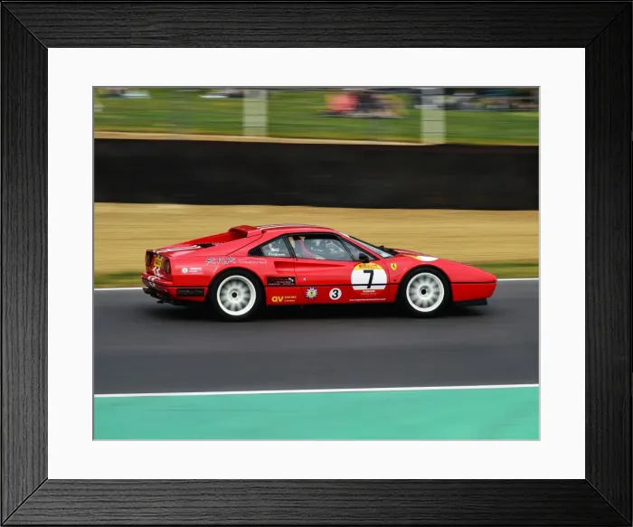 Framed Print : CM15 7398 Ray Ferguson, Ferrari 328 GTB Framed Print : CM15 7398 Ray Ferguson, Ferrari 328 GTB
