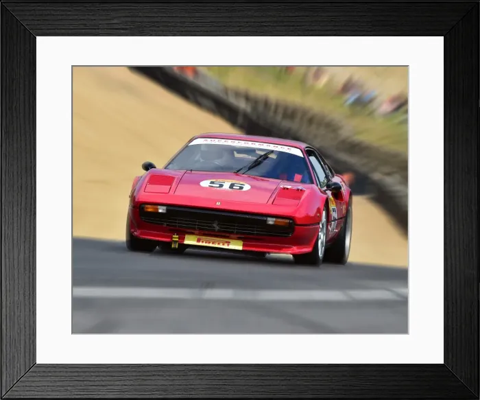 Framed Print : CM15 7635zb Peter Moseley, Ferrari 308 GTB